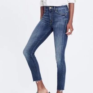 Mother The Looker Ankle Fray Jean 27